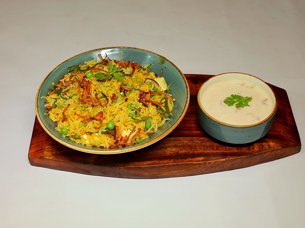 Veg Biryani at Onstarr, Jail Road